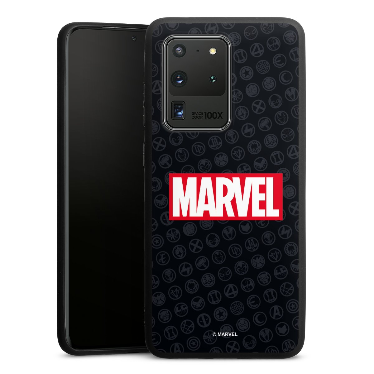 Marvel Logo Black Red 