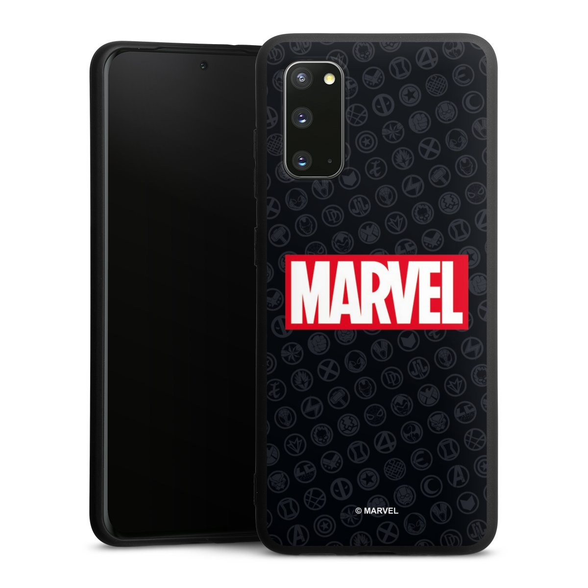 Marvel Logo Black Red 