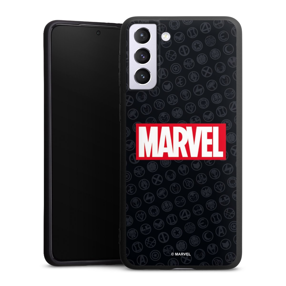 Marvel Logo Black Red 