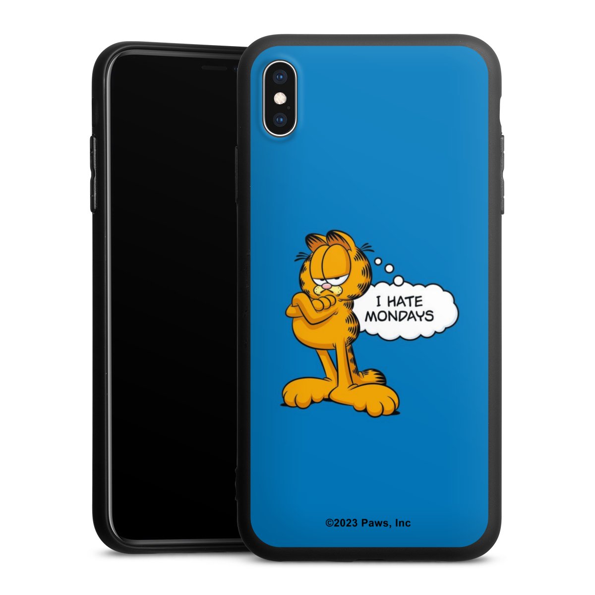 Garfield Ik haat maandagen blauw