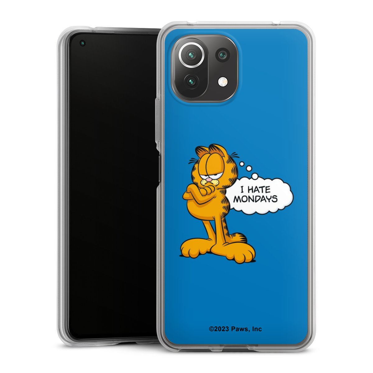 Garfield Je déteste les lundis Bleu