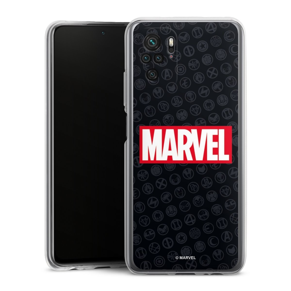 Marvel Logo Black Red 