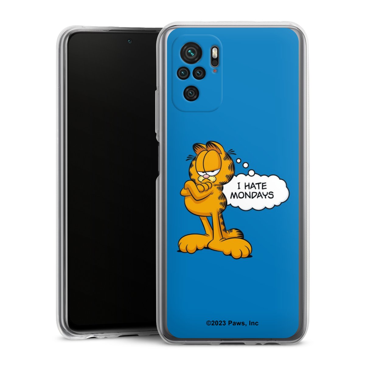 Garfield Je déteste les lundis Bleu