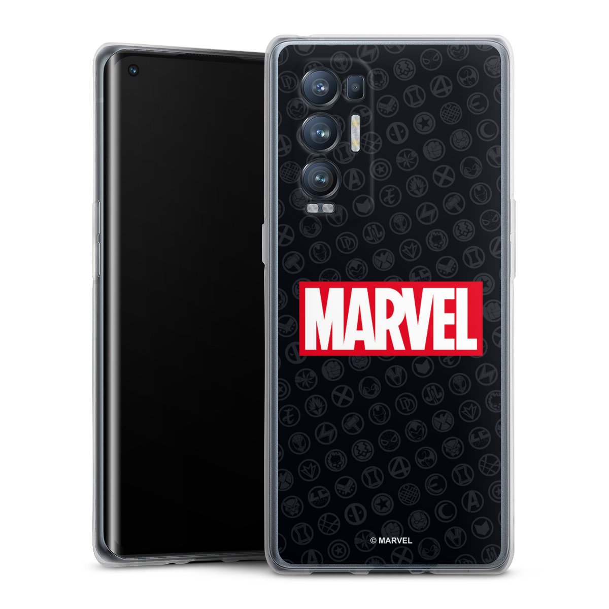 Marvel Logo Black Red 