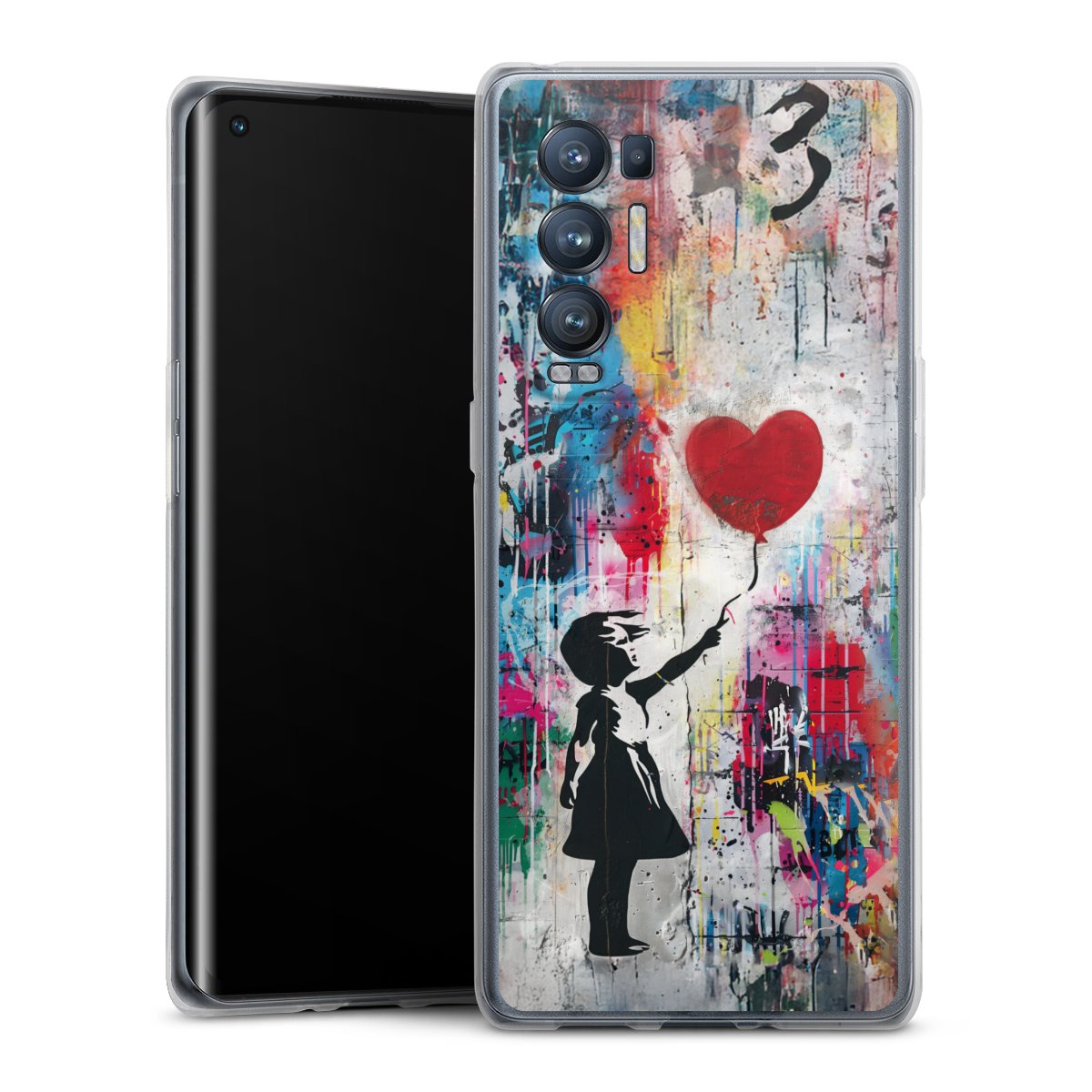 Balloon Girl Colorful