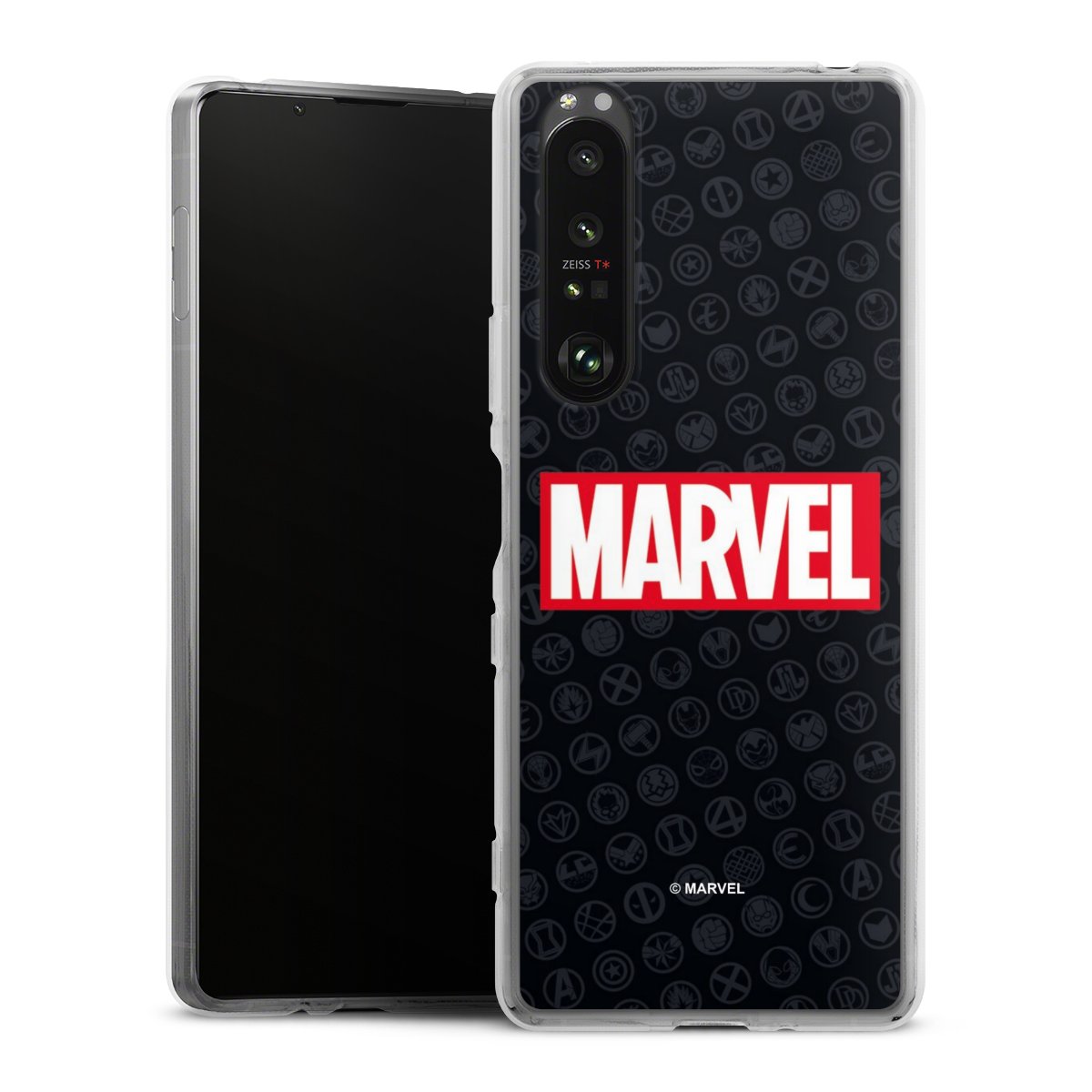 Marvel Logo Black Red 