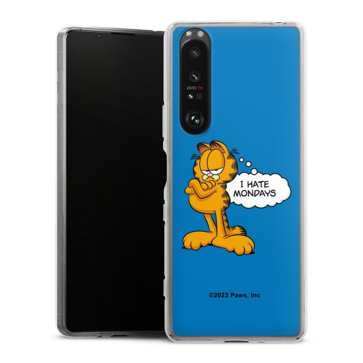 Garfield Ik haat maandagen blauw