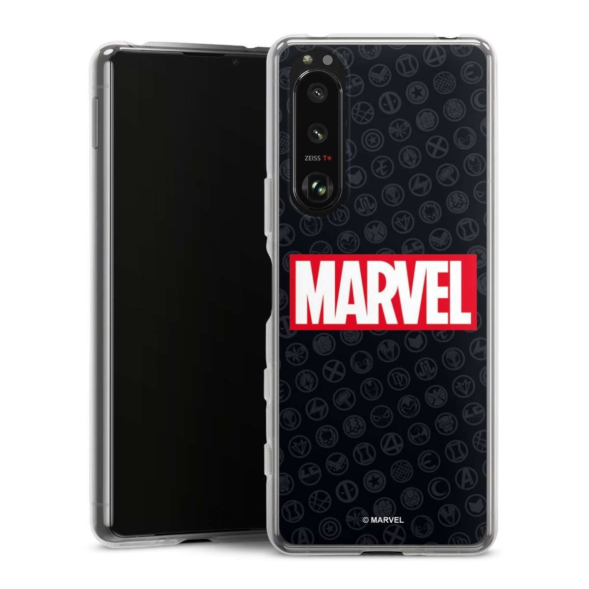 Marvel Logo Black Red 