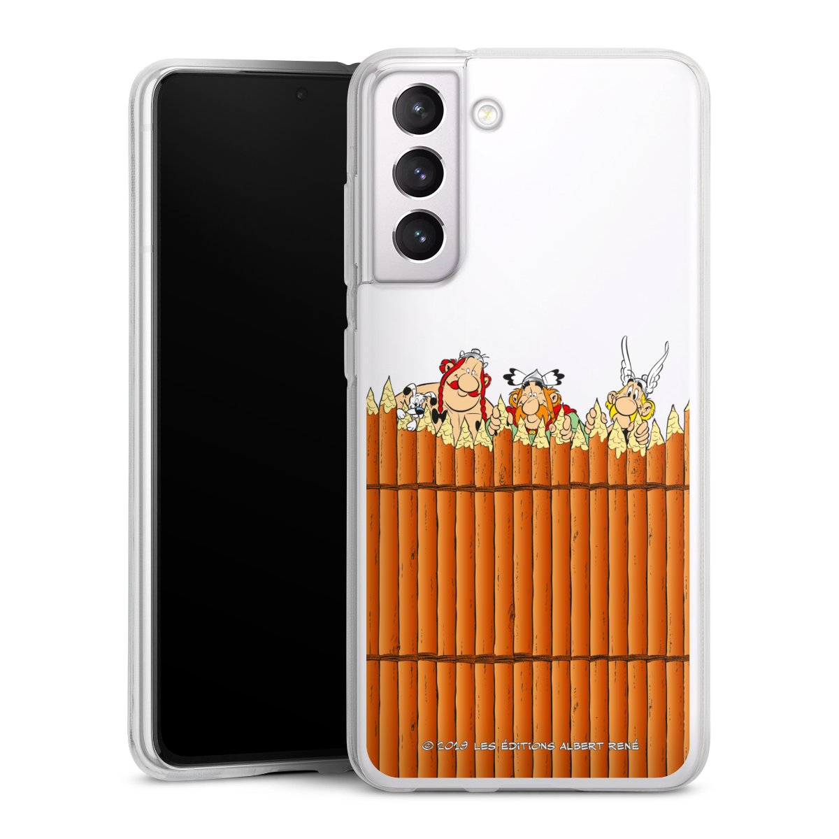 Gaulois Derrière Palissade Transparent