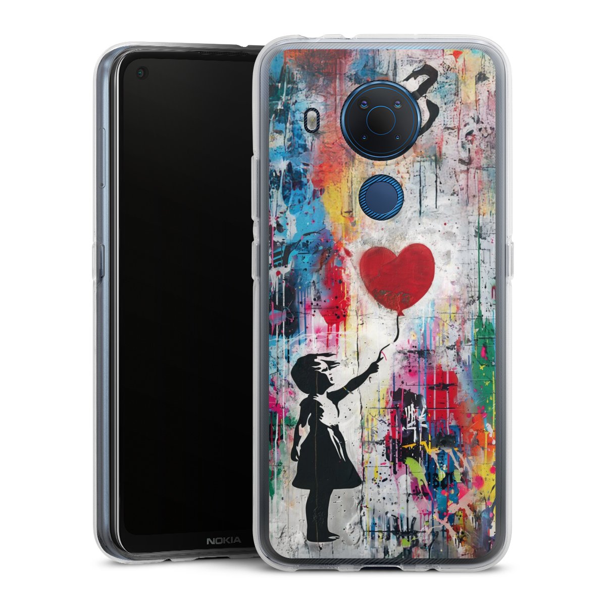 Balloon Girl Colorful