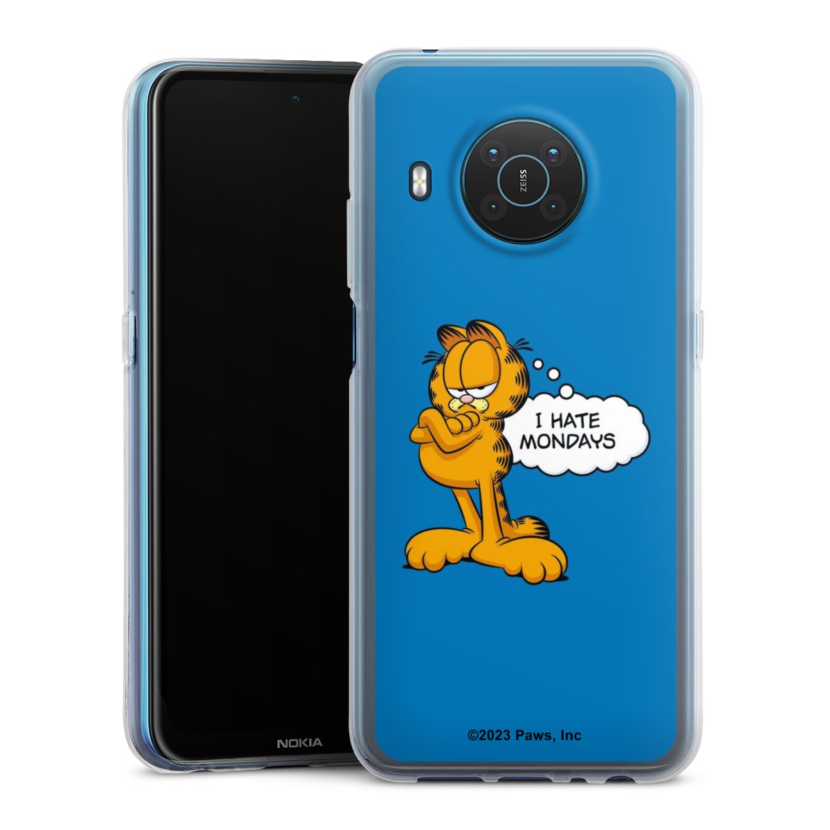 Garfield Je déteste les lundis Bleu