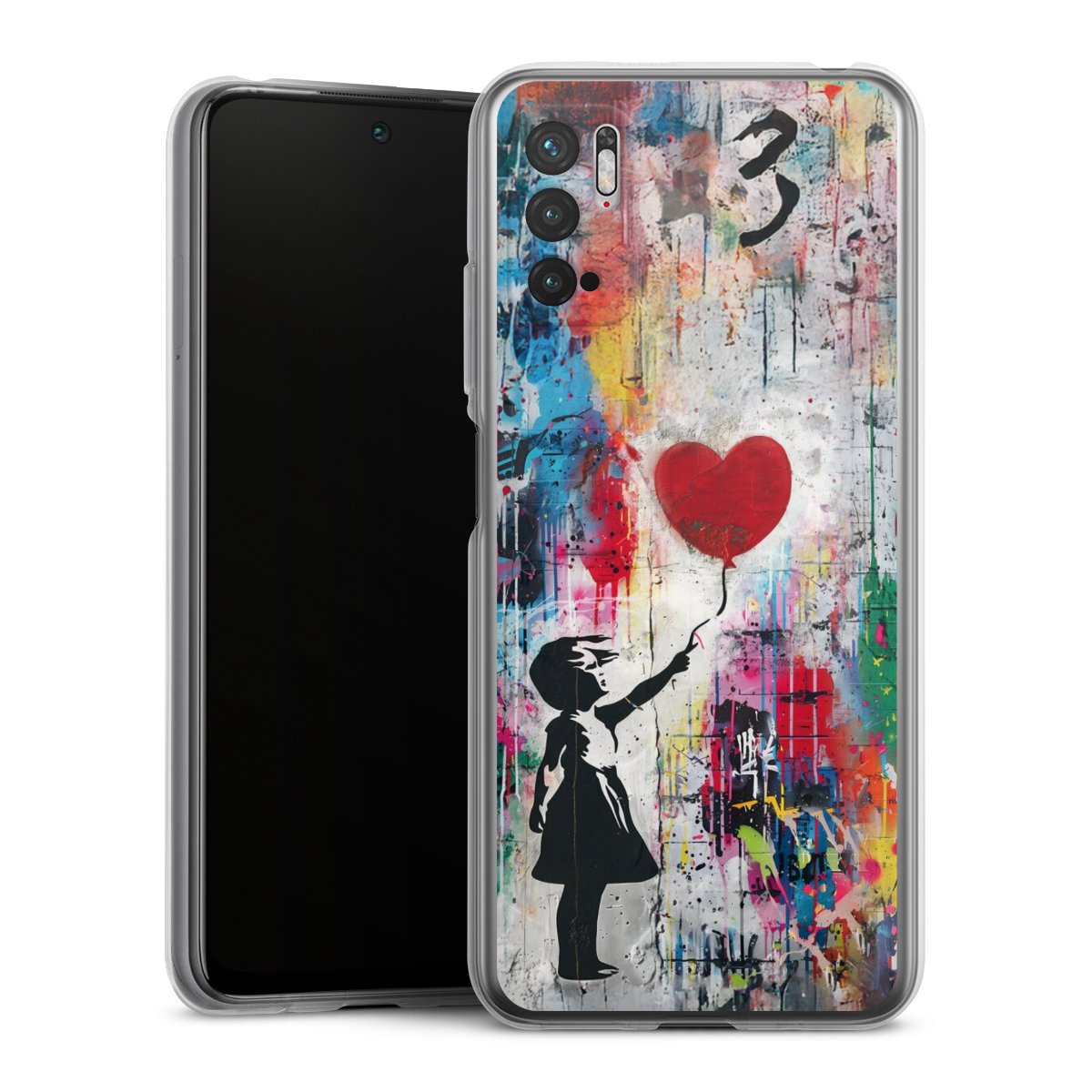 Balloon Girl Colorful