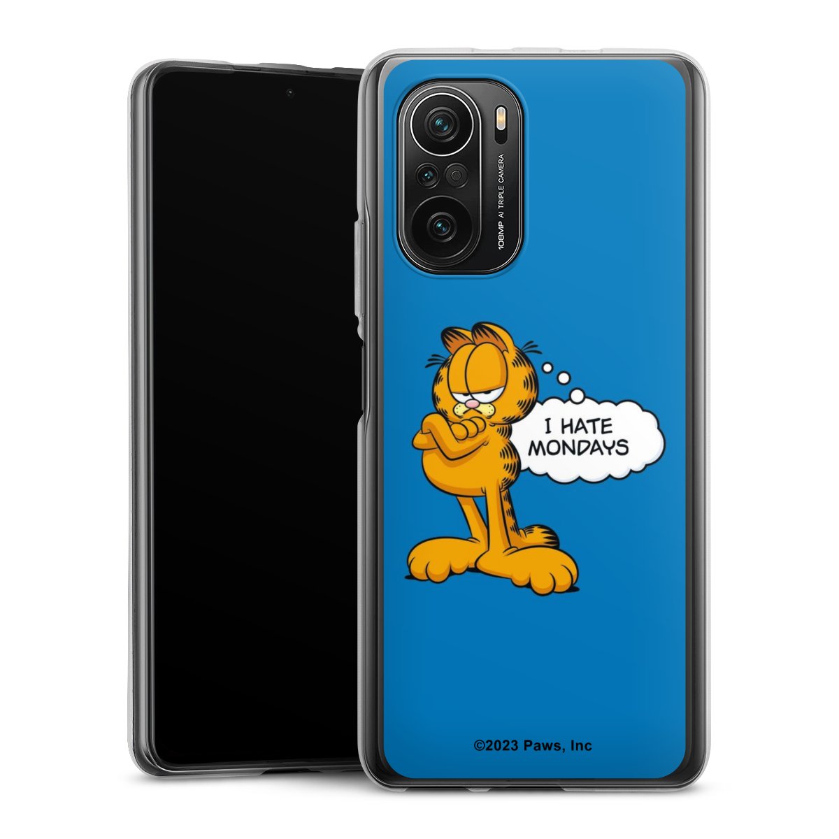 Garfield Ik haat maandagen blauw