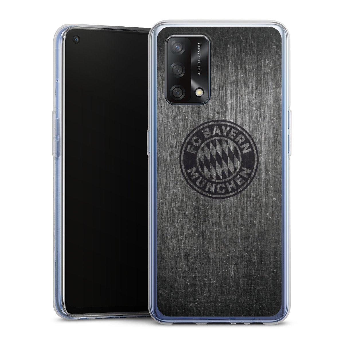 Metalllook FCB Logo einfarbig
