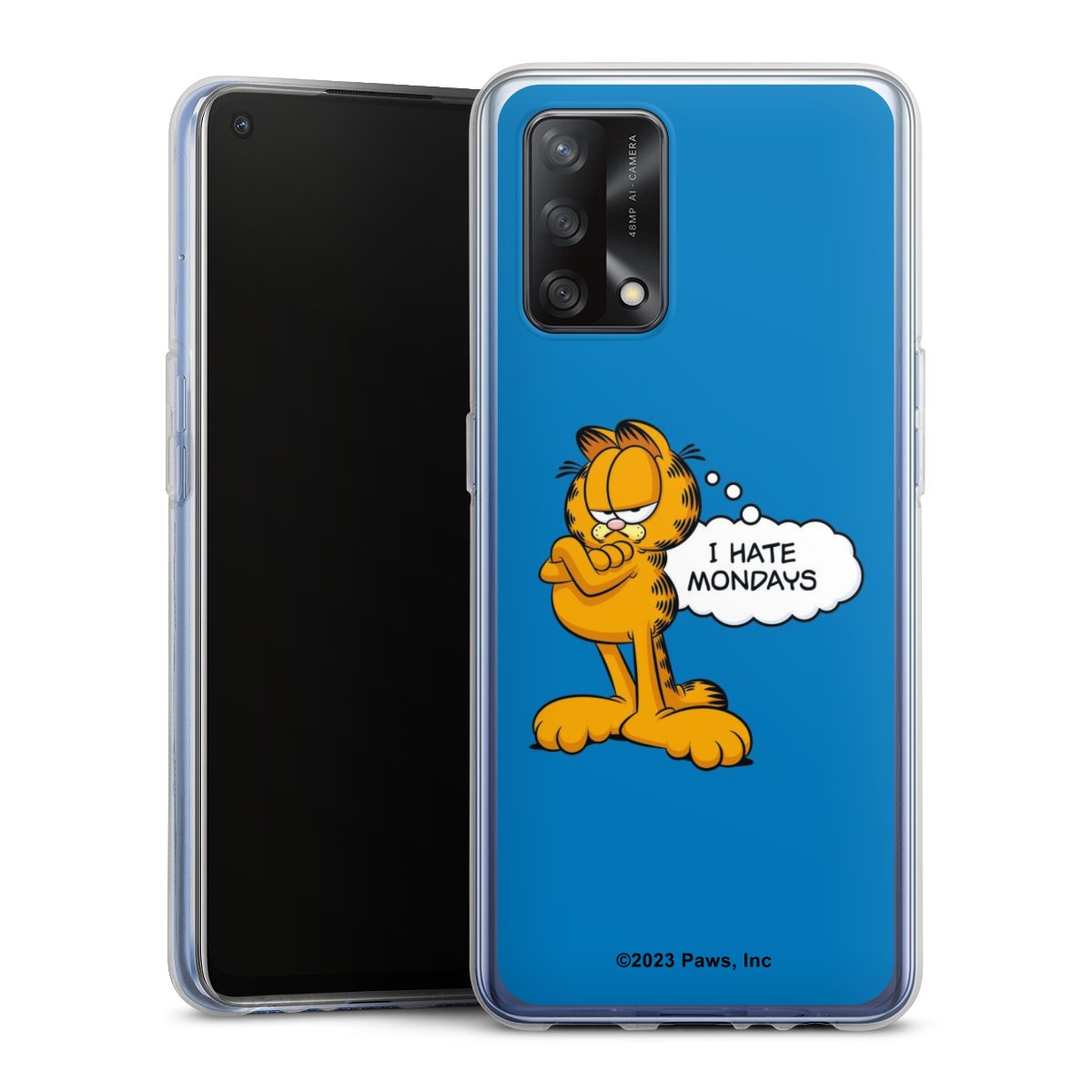 Garfield Ik haat maandagen blauw