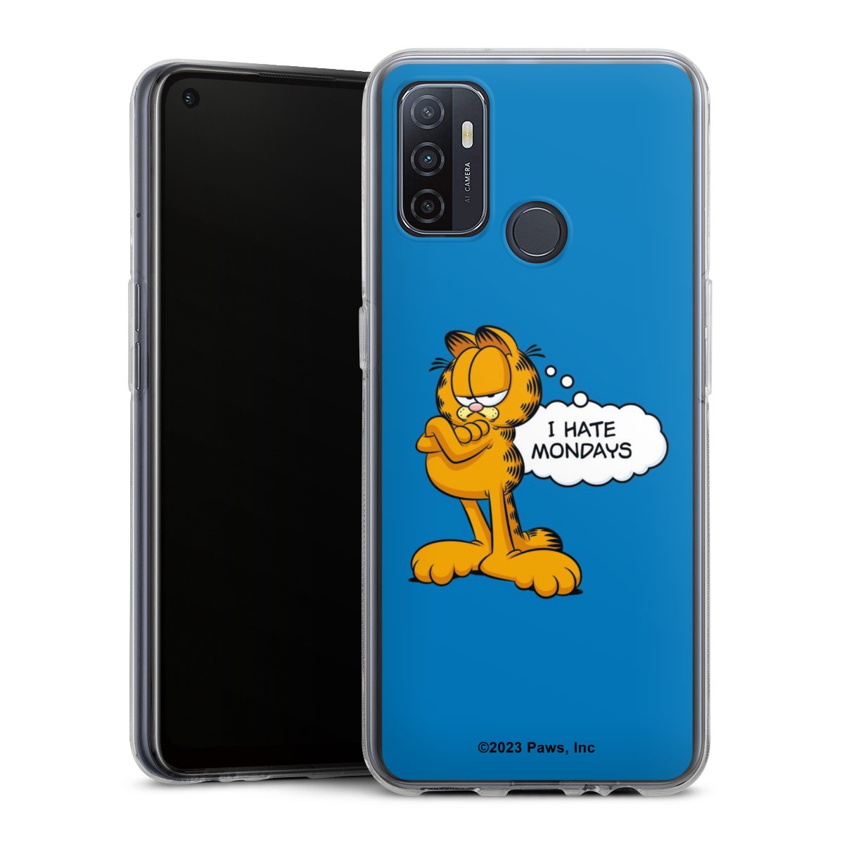 Garfield Je déteste les lundis Bleu