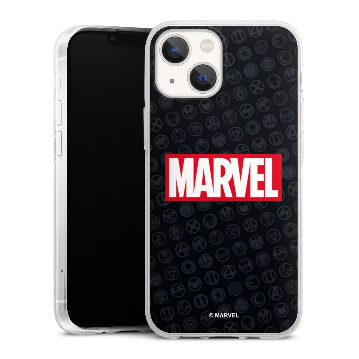 Marvel Logo Black Red 