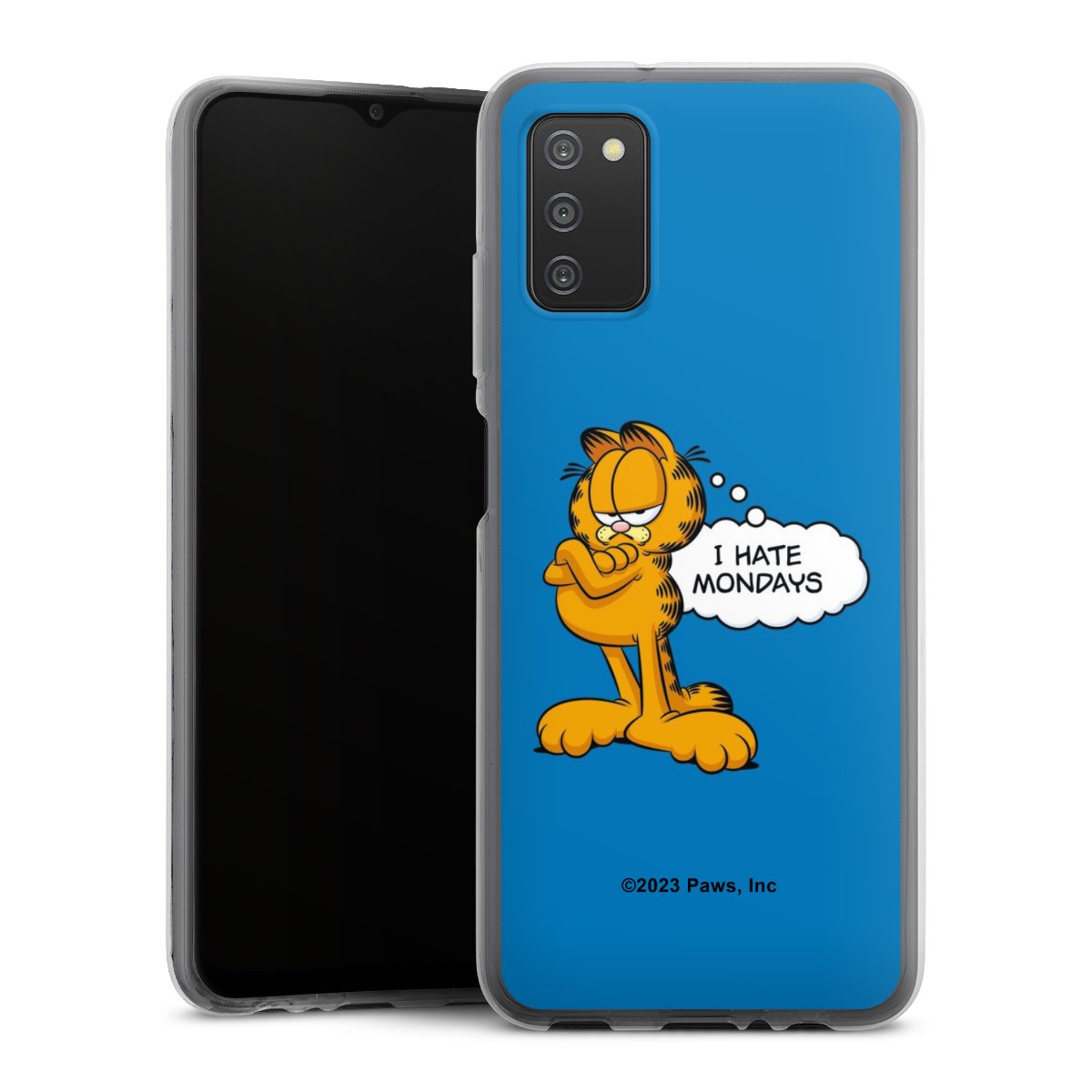 Garfield Ik haat maandagen blauw