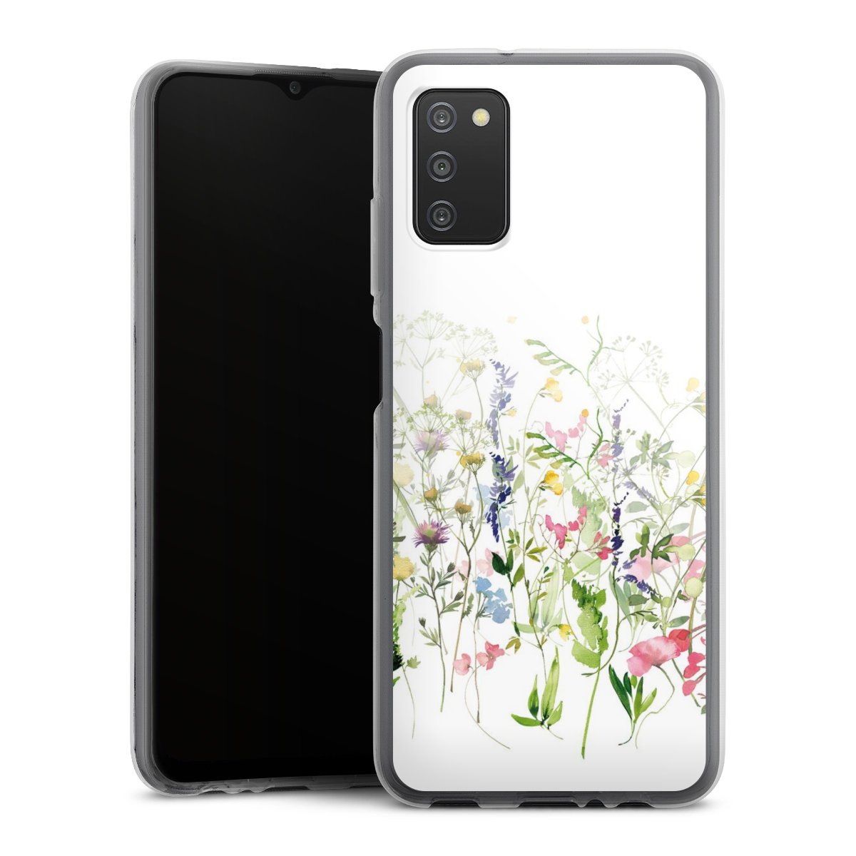 Kleurrijke lente weide bloemen