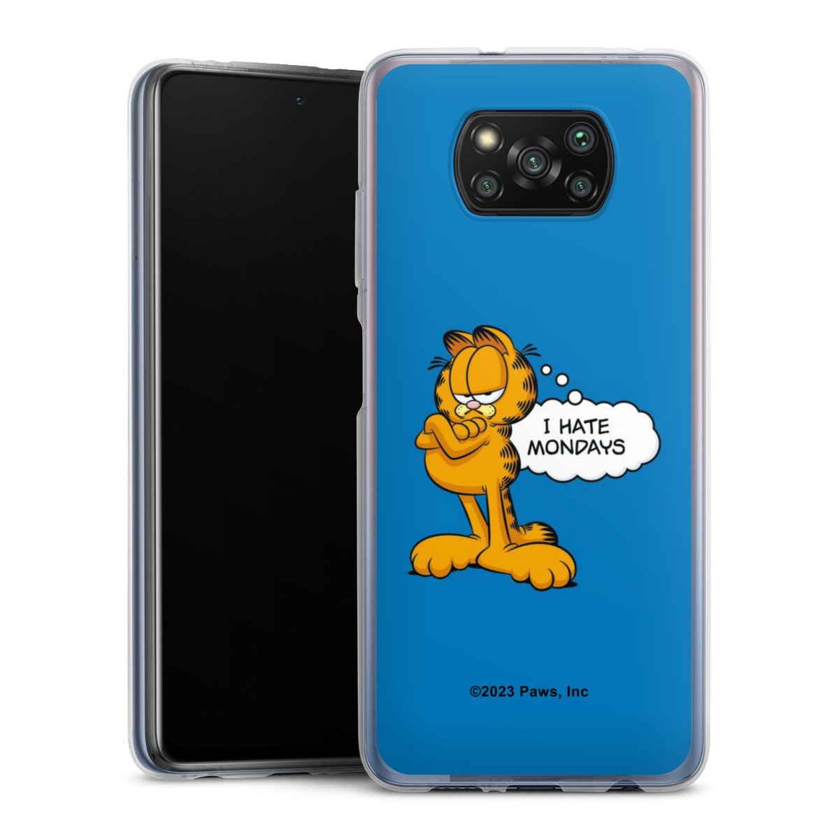 Garfield Je déteste les lundis Bleu