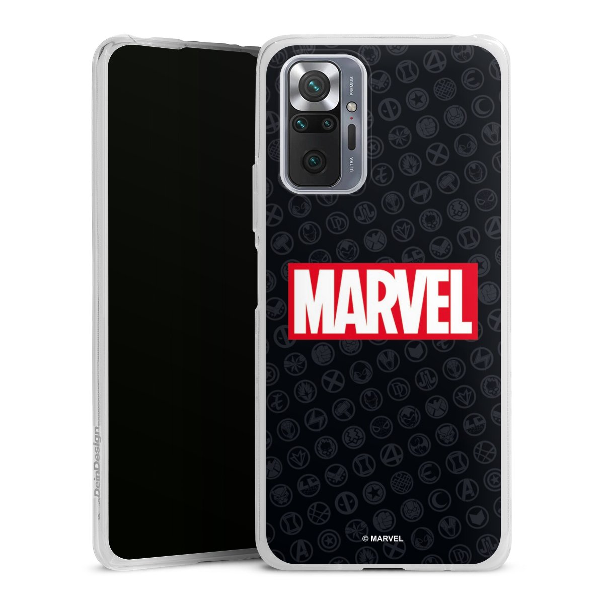 Marvel Logo Black Red 