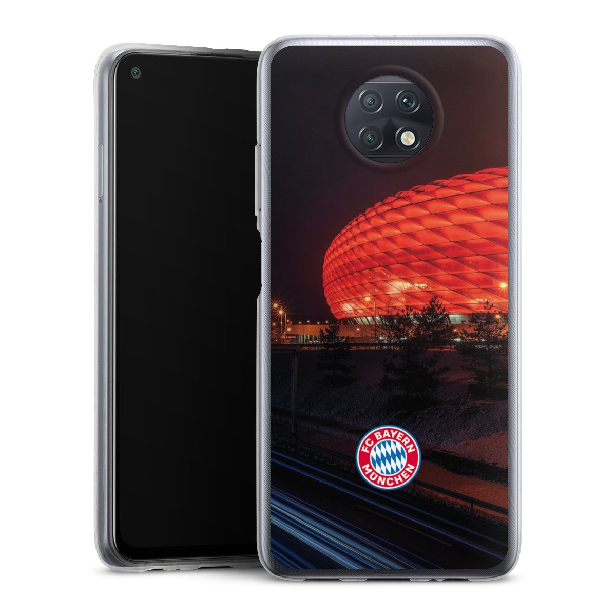 Allianz Arena bei Nacht FCB