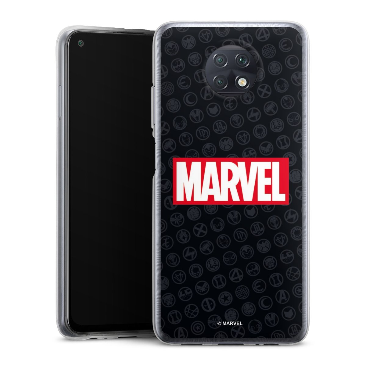 Marvel Logo Black Red 