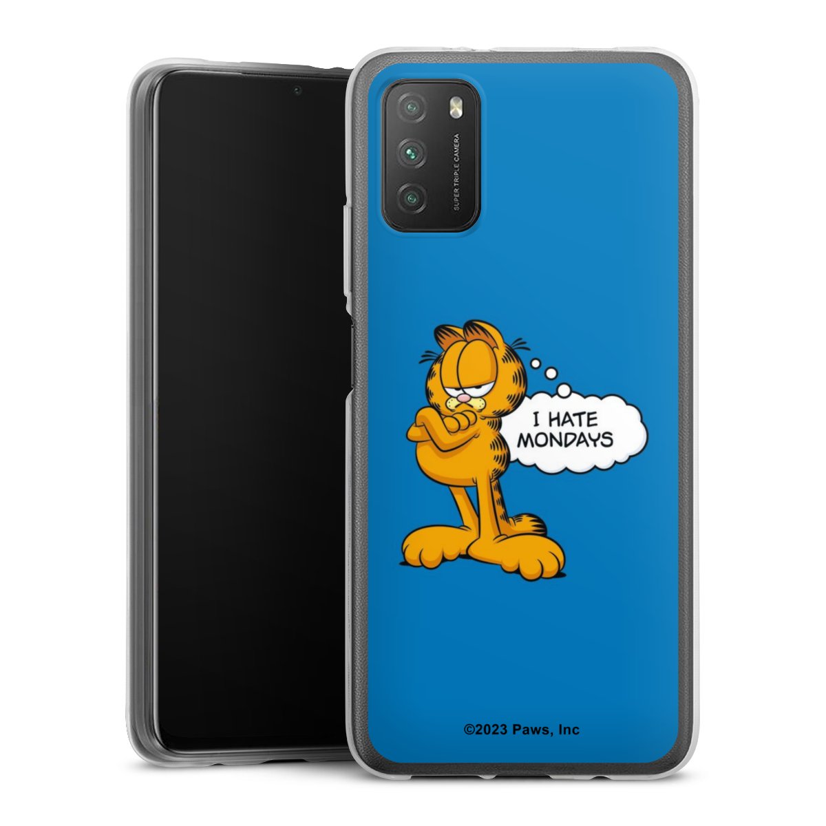 Garfield Je déteste les lundis Bleu