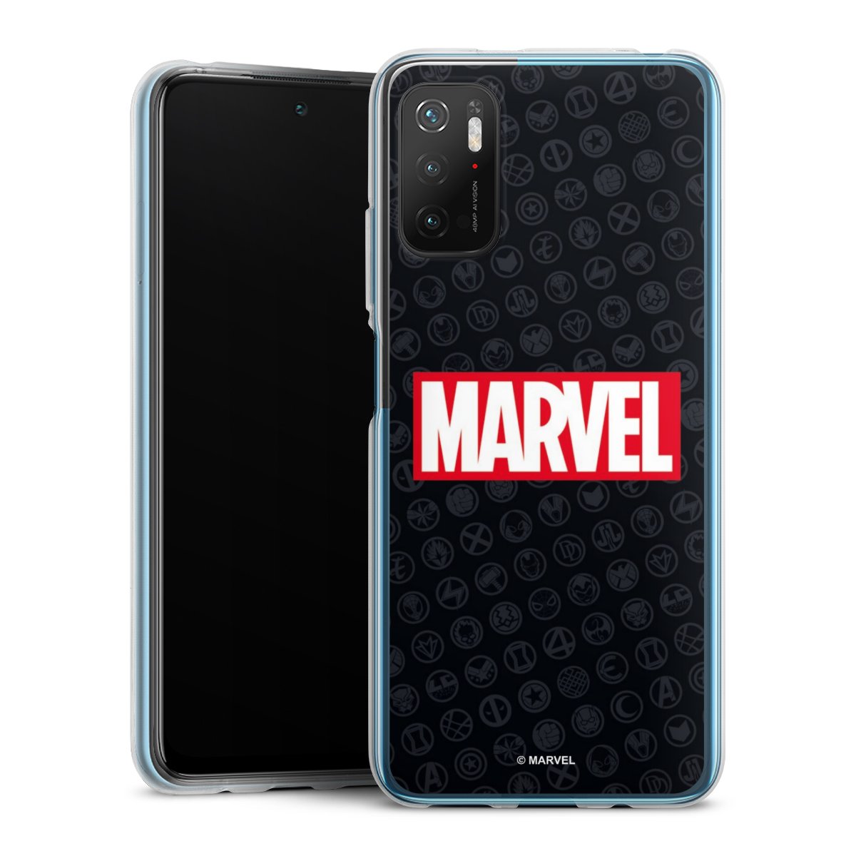 Marvel Logo Black Red 