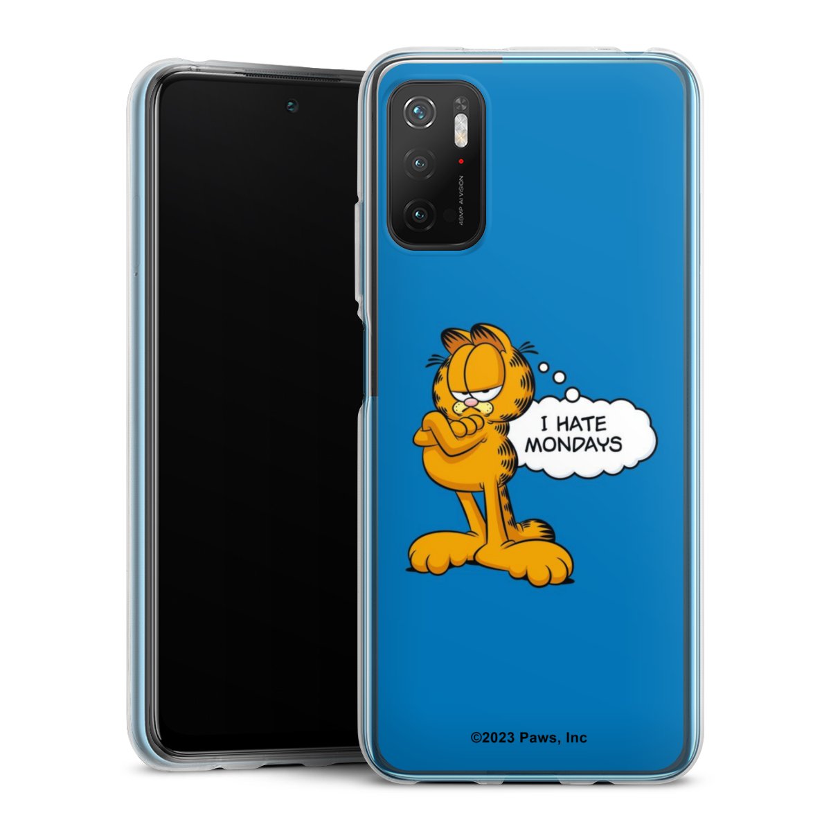 Garfield Ik haat maandagen blauw