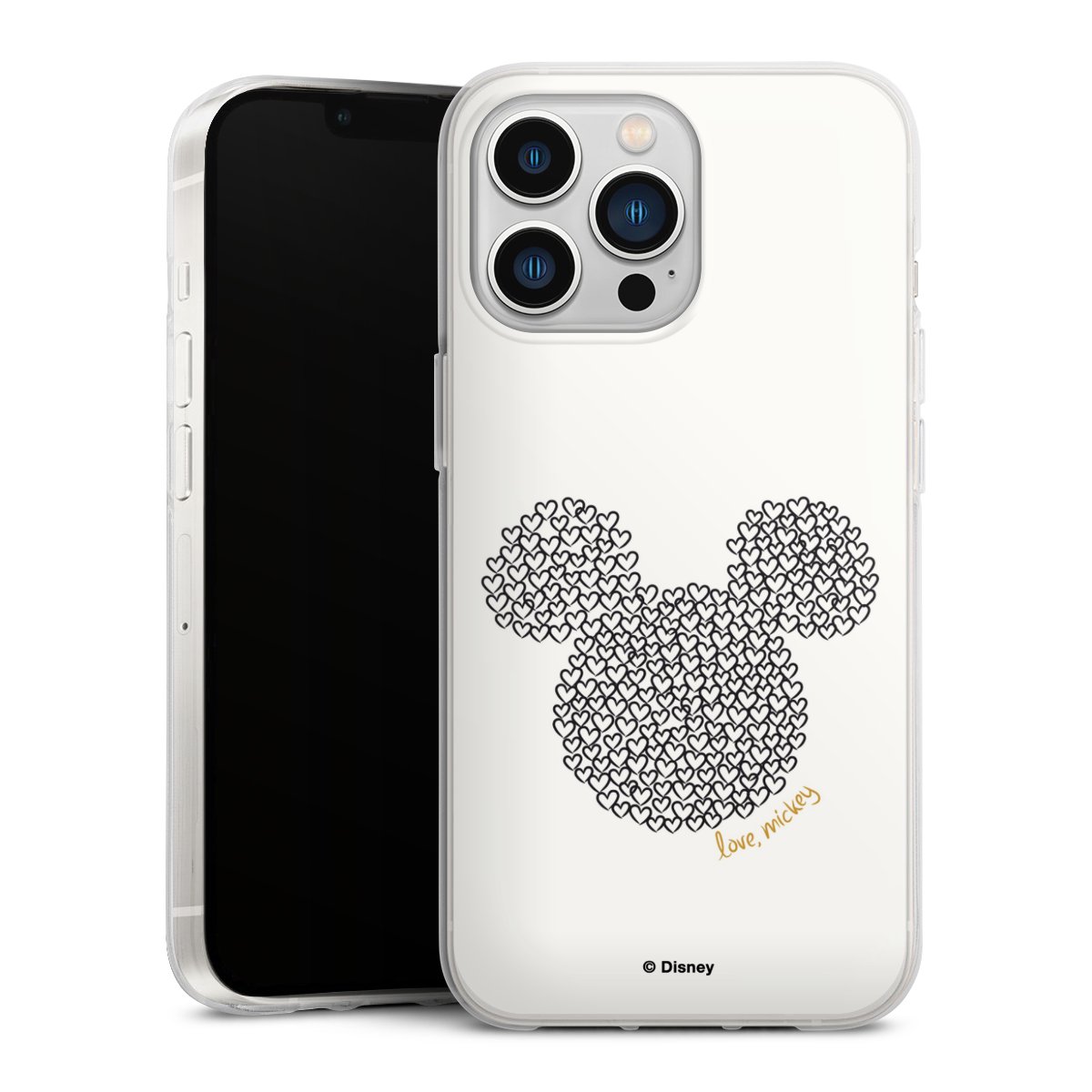 Mickey Noir et Blanc motifs pour Coques de téléphones