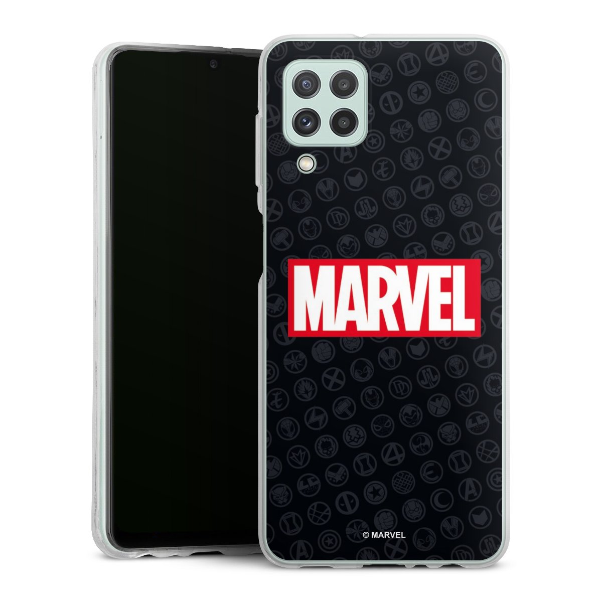 Marvel Logo Black Red 