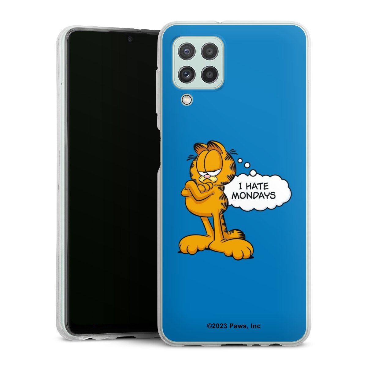 Garfield Ik haat maandagen blauw