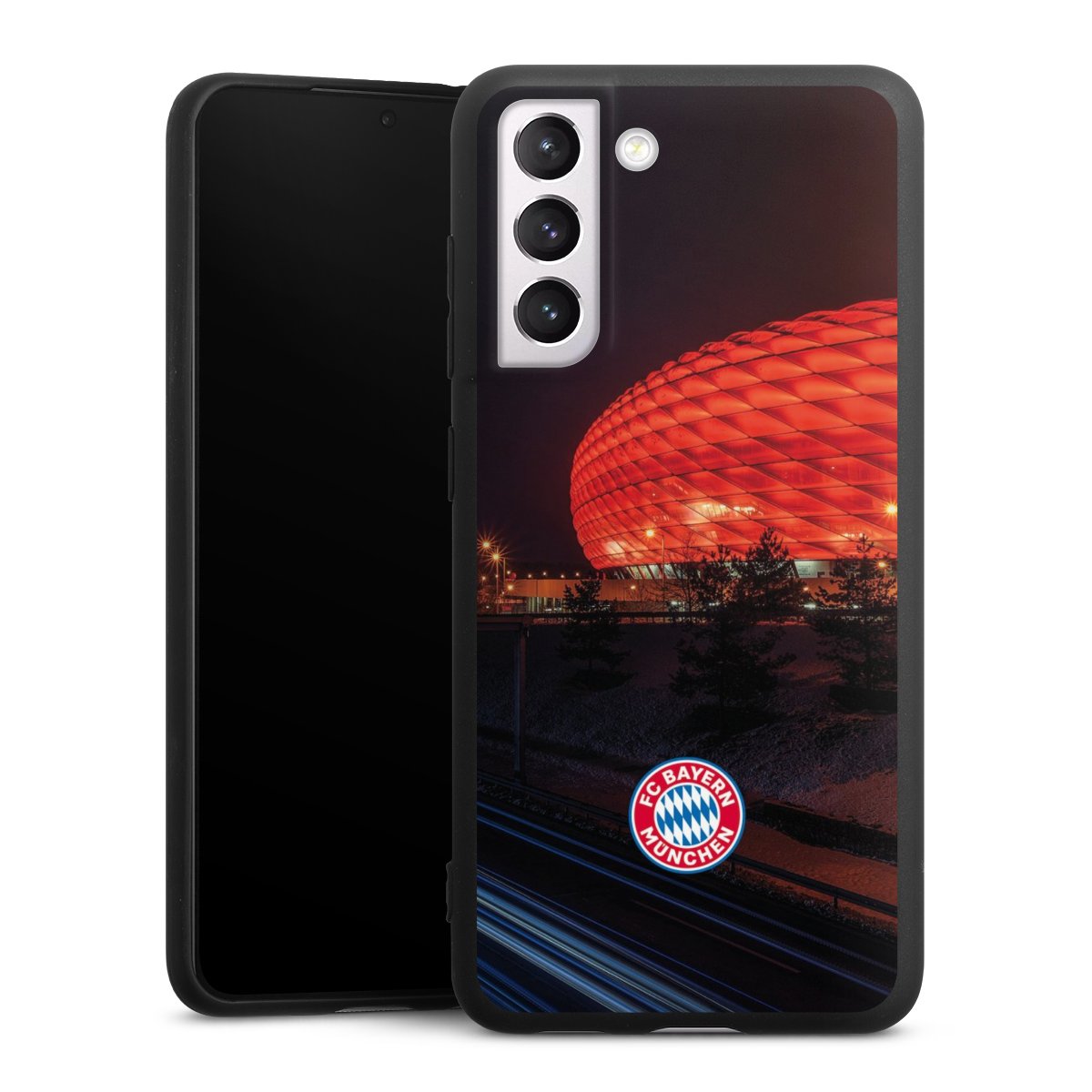 Allianz Arena bei Nacht FCB