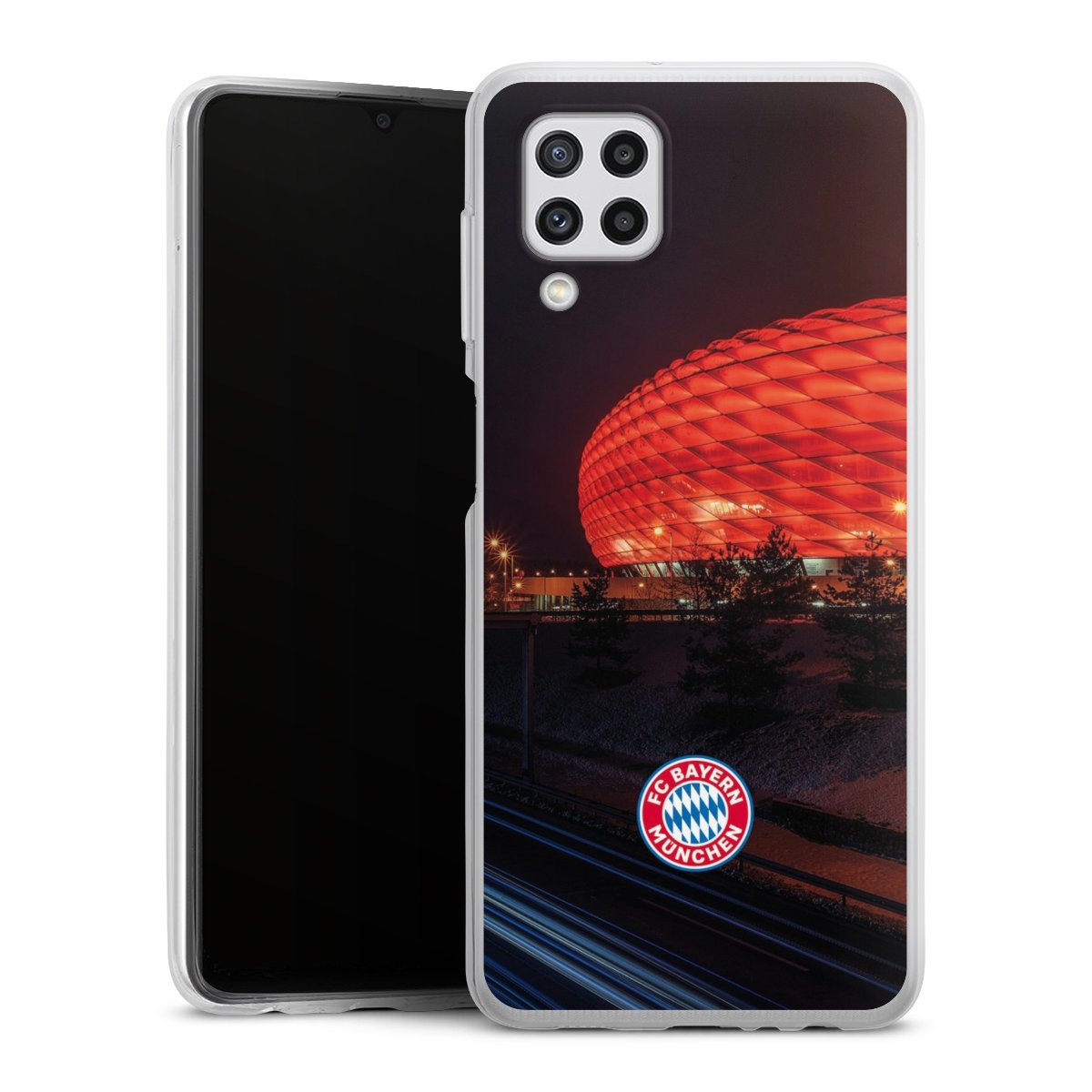 Allianz Arena bei Nacht FCB