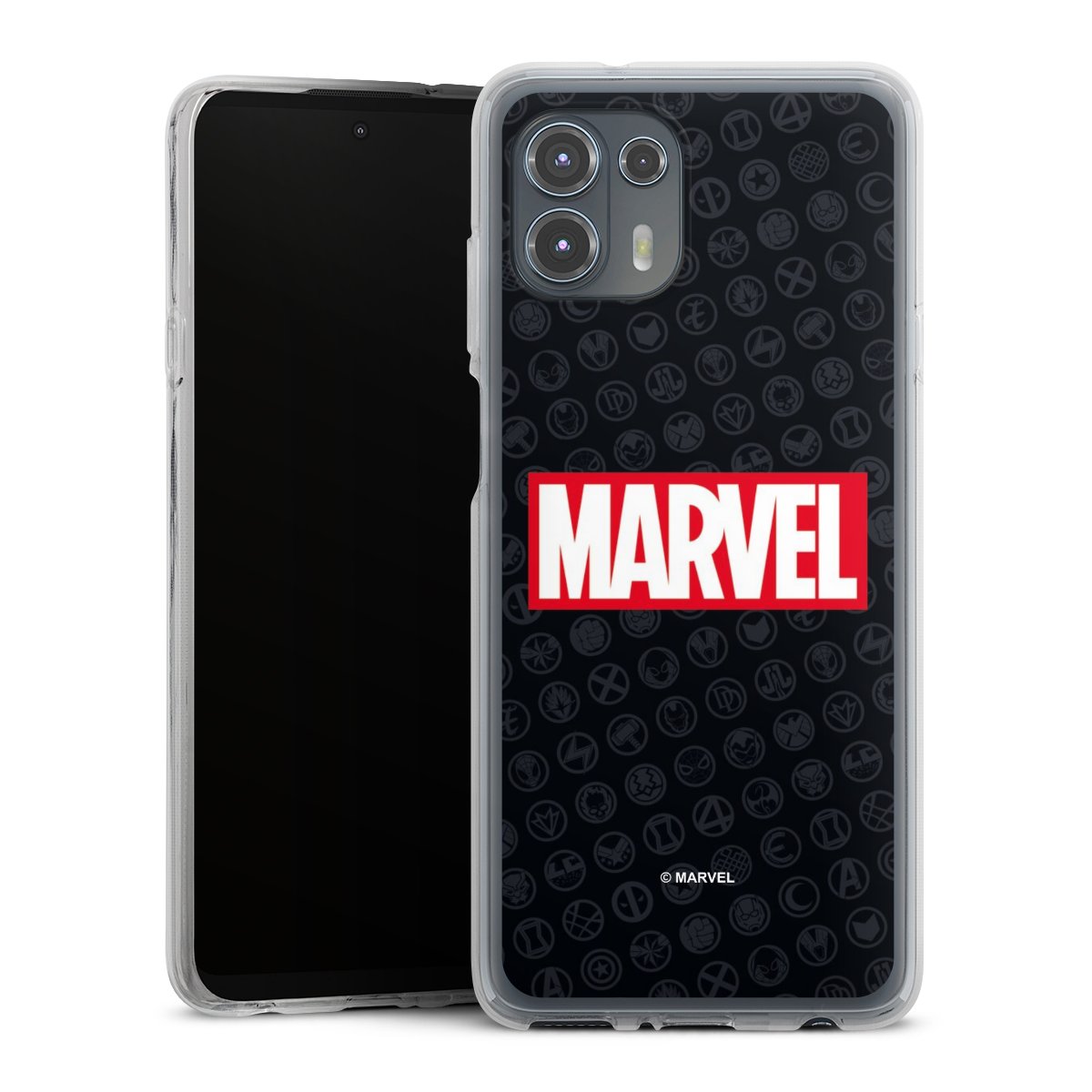 Marvel Logo Black Red 