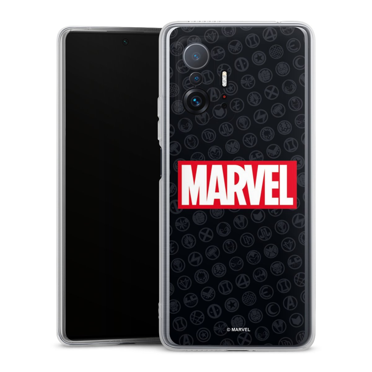 Marvel Logo Black Red 