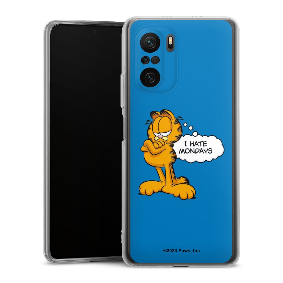 Garfield Ik haat maandagen blauw