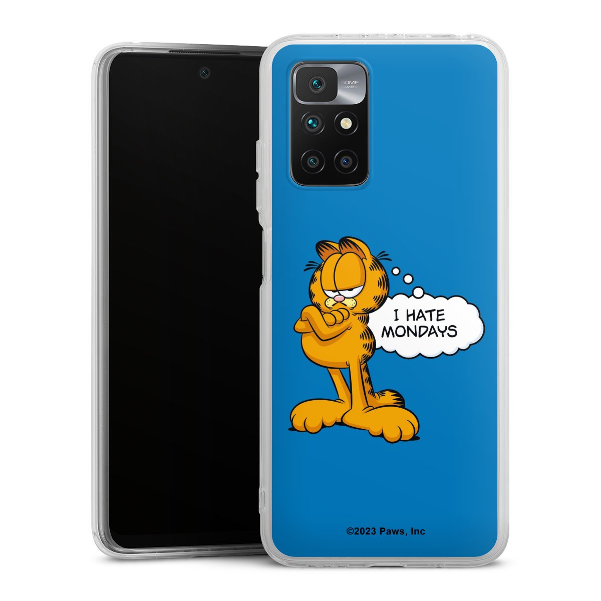 Garfield Ik haat maandagen blauw