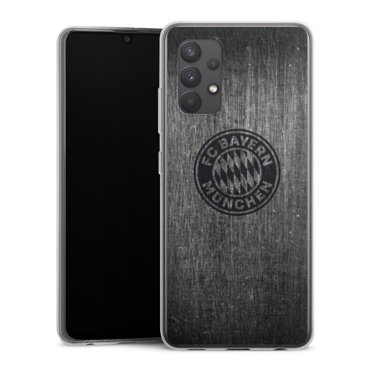 Metalllook FCB Logo einfarbig