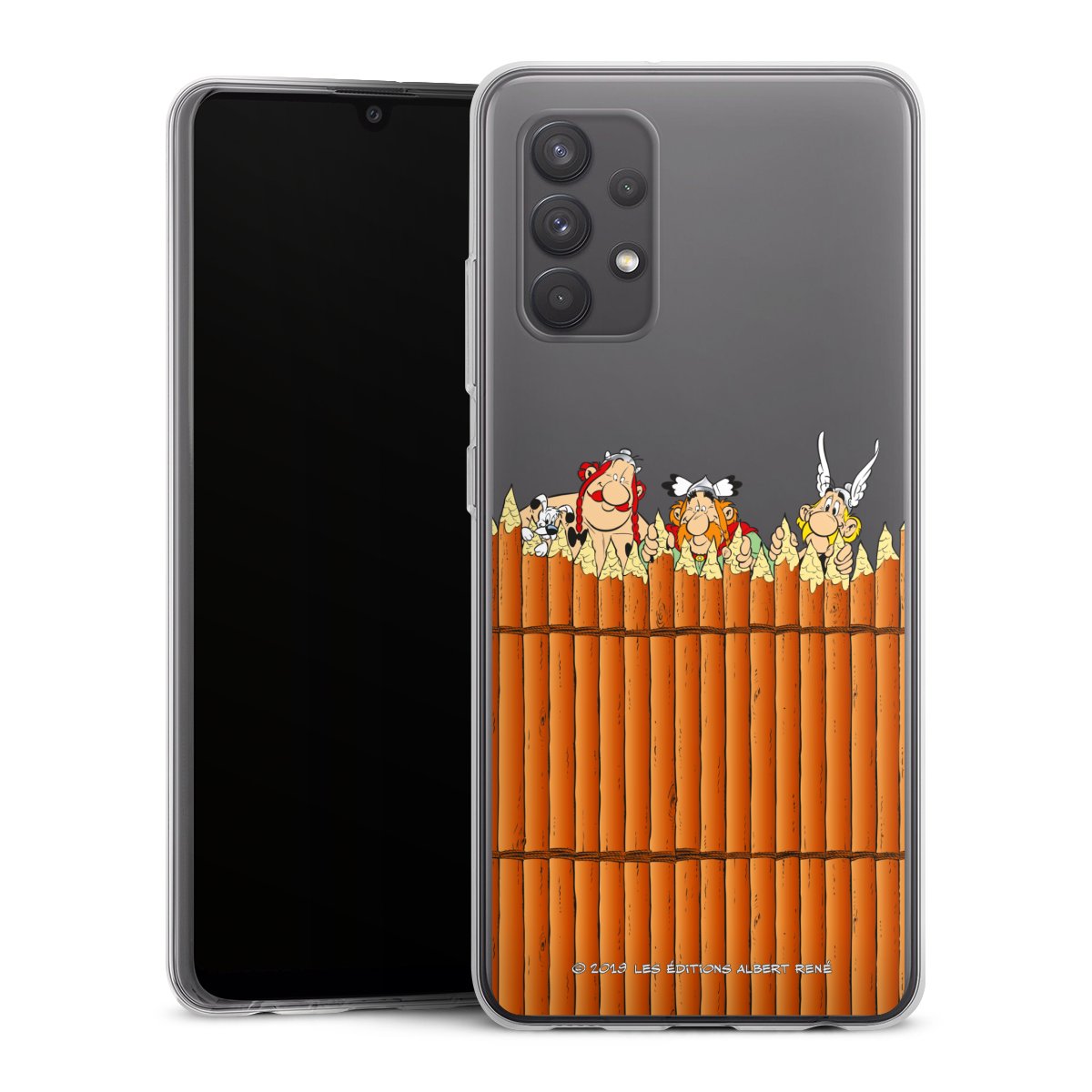 Gaulois Derrière Palissade Transparent