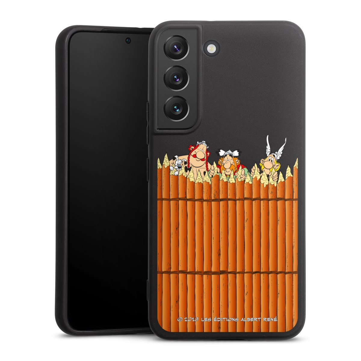 Gaulois Derrière Palissade Transparent