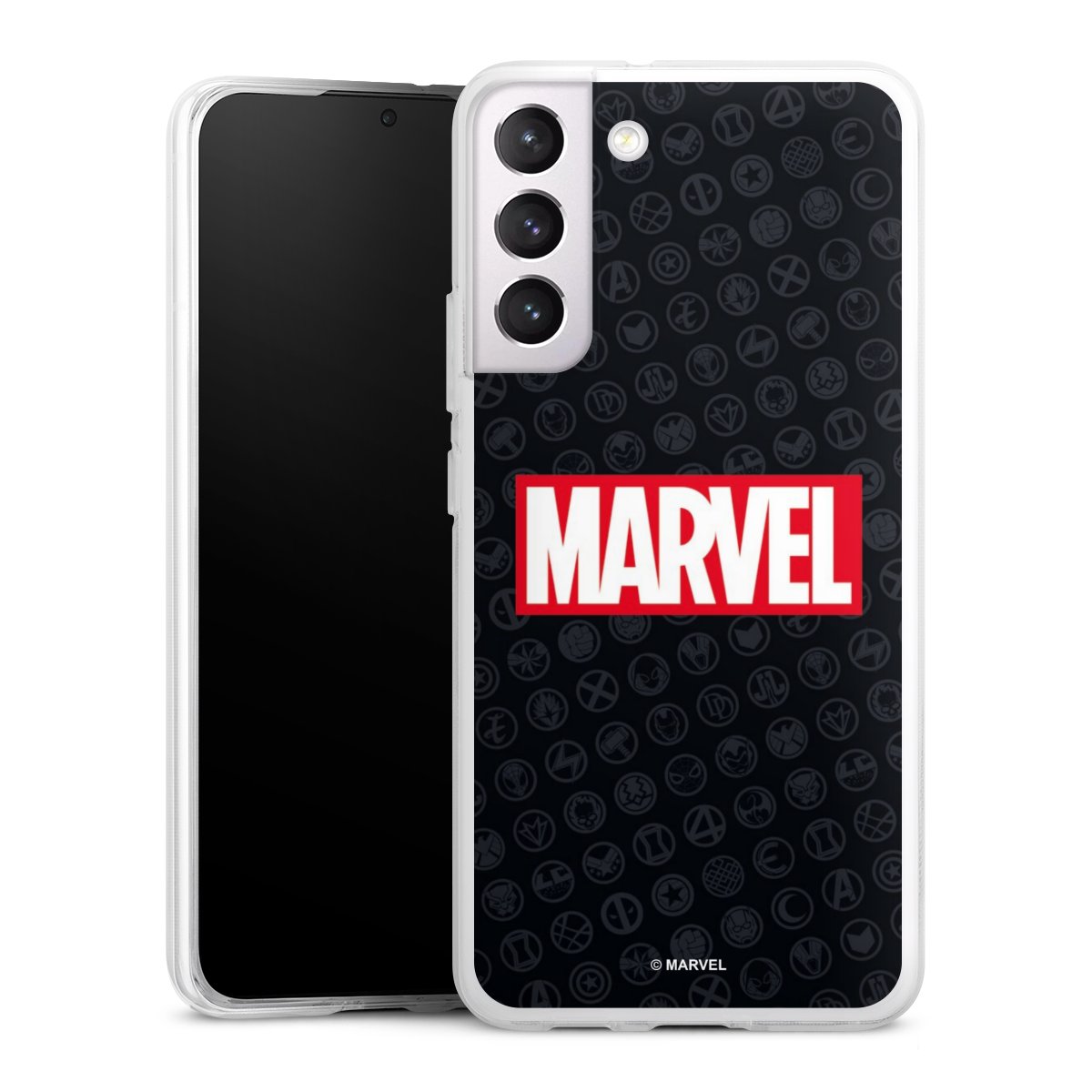 Marvel Logo Black Red 