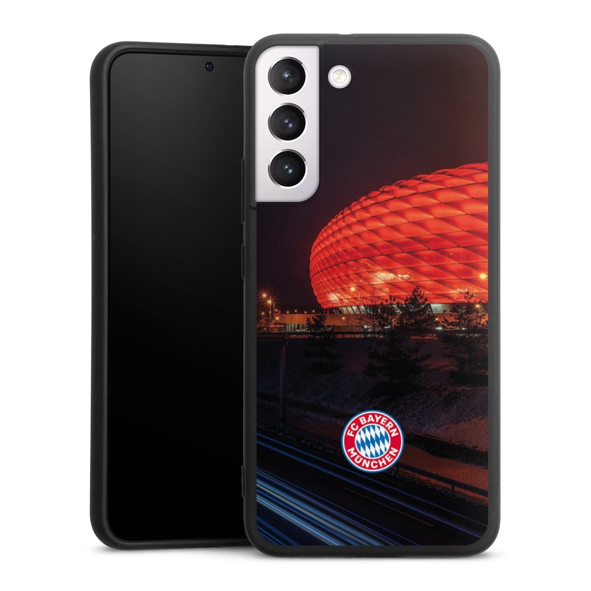 Allianz Arena bei Nacht FCB