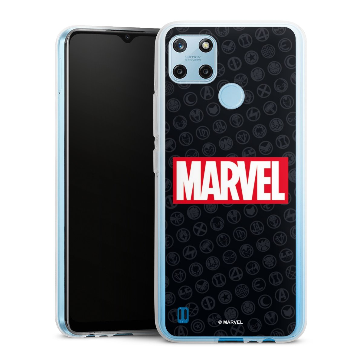 Marvel Logo Zwart Rood
