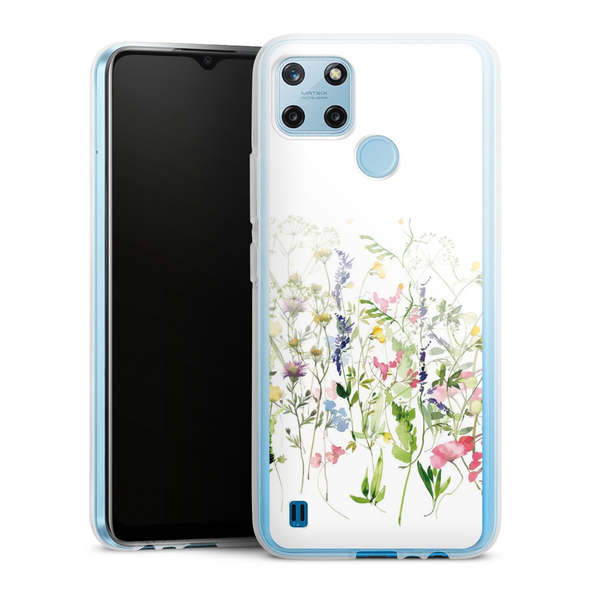 Kleurrijke lente weide bloemen