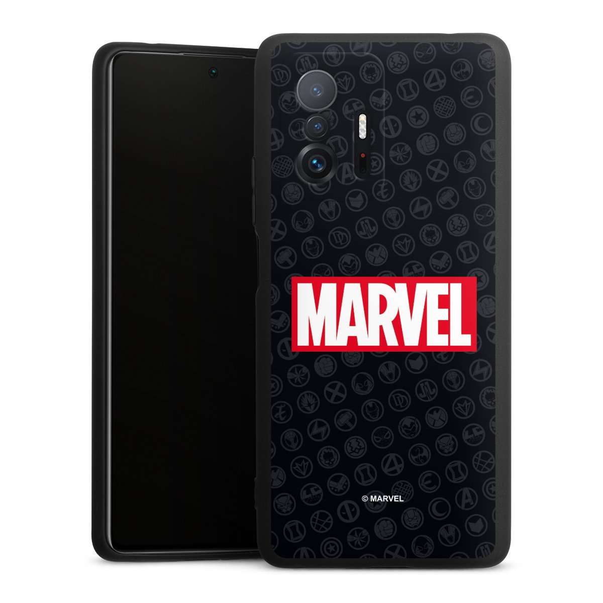 Marvel Logo Black Red 