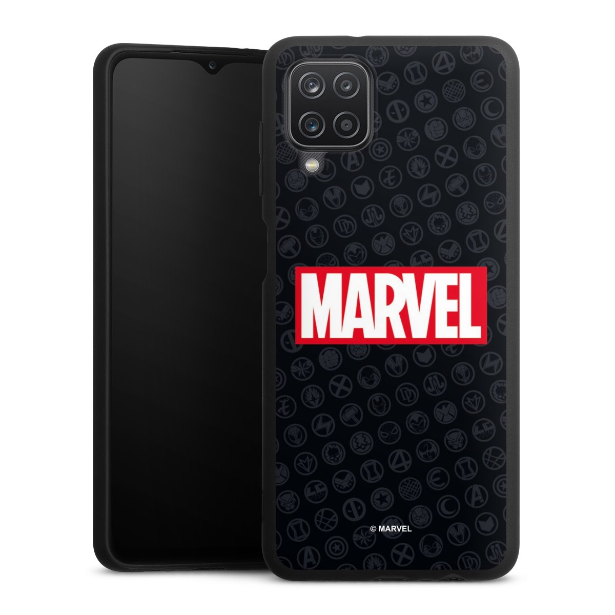 Marvel Logo Black Red 