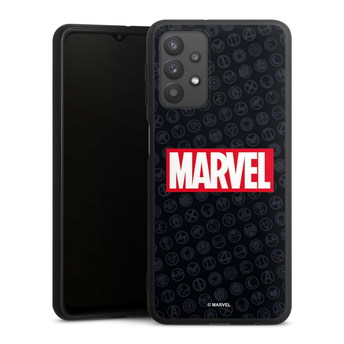 Marvel Logo Black Red 