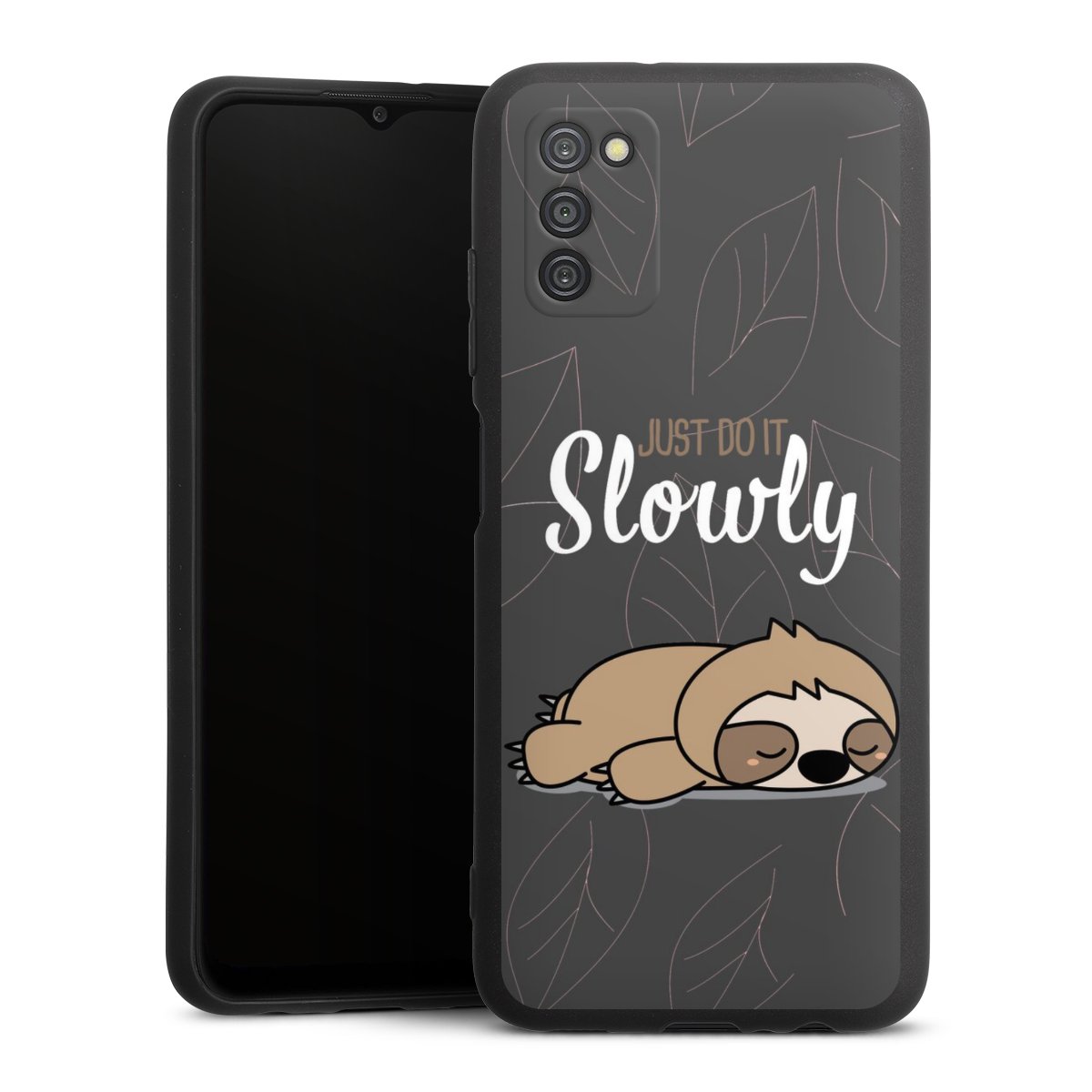 Just Do It Slowly Sloth Grey